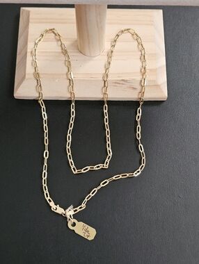 14k Gold Necklace 24 Inch